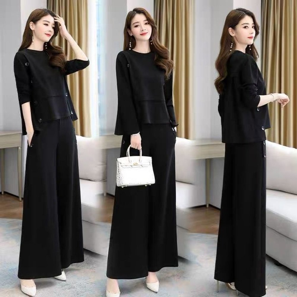 Black Pants Suit